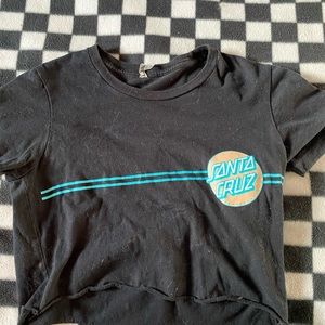 Santa Cruz crop top